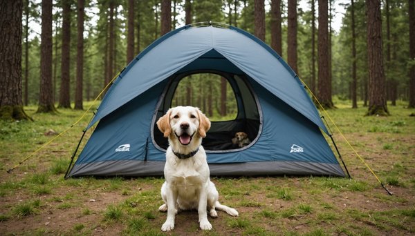 Les avantages et inconvénients du camping avec un animal de compagnie